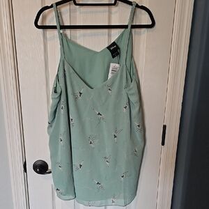 Disney Women's Mint Green Tinkerbell Top